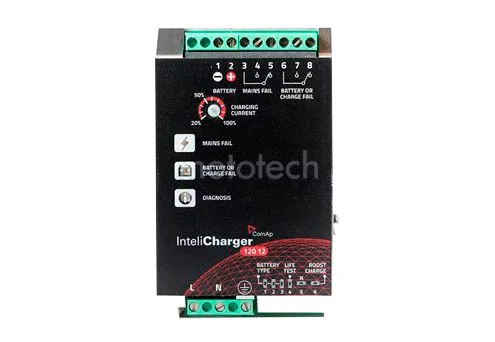 Автоматические зарядные устройства ComAp InteliCharger 60, InteliCharger 72, InteliCharger 120, InteliCharger 240, InteliCharger 480