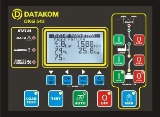 DKG-543 Автозапуск генератора