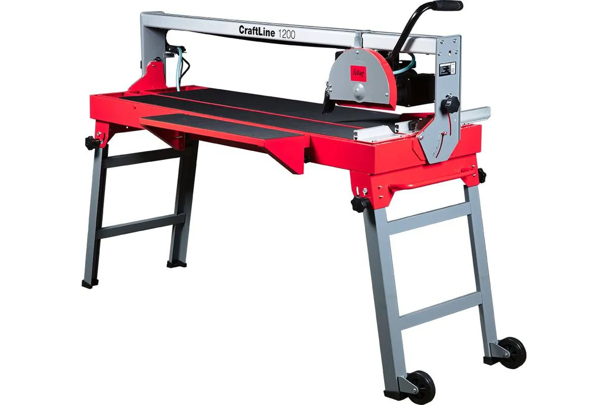 Камнерезный станок Fubag для резки плитки и камня CraftLine 1200