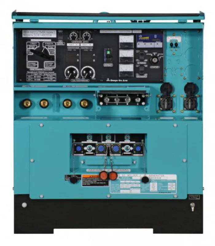 Ремонт альтернатора сварочного генератора Denyo DCW-480 ESW.