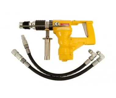 Гидравлический перфоратор SPITZNAS с патроном SDS-plus с встроенным клапаном давления, с БРС и заглушками к БРС