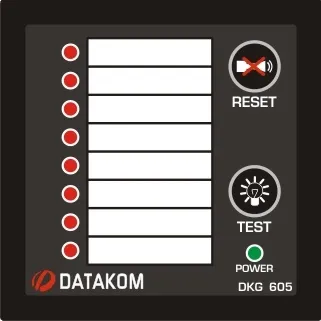 DKG-605 Сигнализатор аварий, 8 каналов