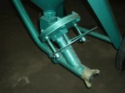 Затвор шиберный для подачи абразива Ø 25мм