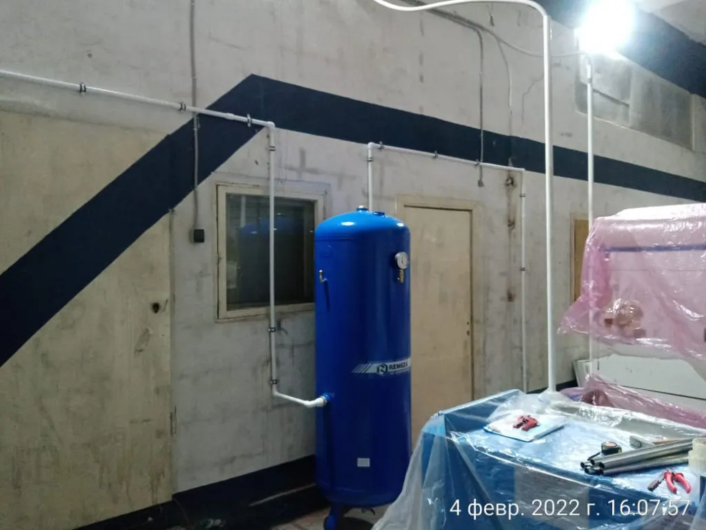 монтаж пневмосети - изображение 2