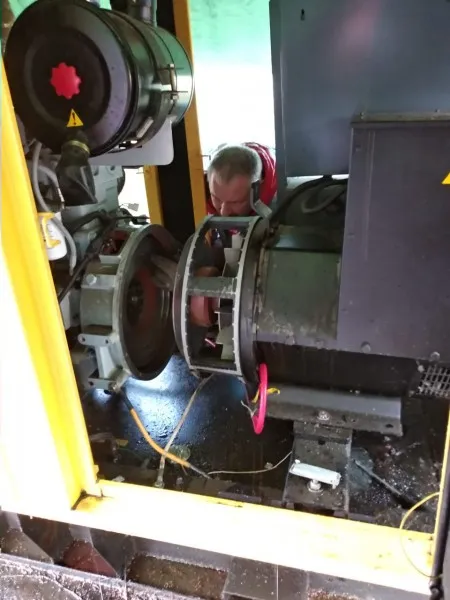 выездной ремонт дгу aksa, 60 ква, г. челябинск - изображение 3