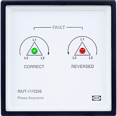 DEIF щитовые приборы контроля чередования фаз RMT