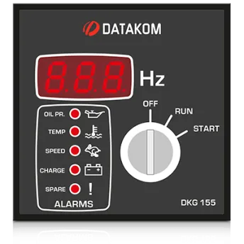 DKG-155 Ручной запуск генератора