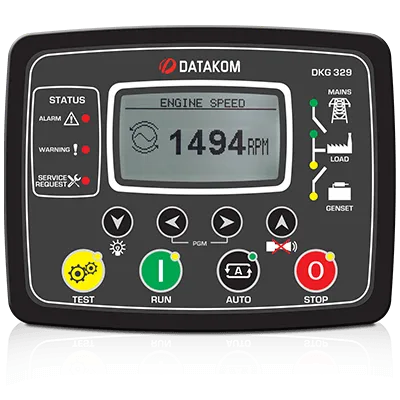 DKG-329 Автоматическое переключение сети с синхроскопом