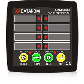 DKM-0208 Сигнализатор аварий, 8 каналов, AC