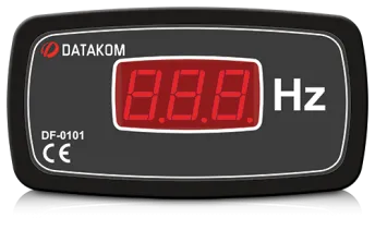 DF-0101 частотомер, 1-фазный, 96x48