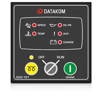 DKG-151 Ручной запуск генератора (релейные выходы 10А)