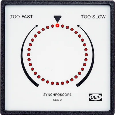 DEIF светодиодные синхроноскопы RSQ