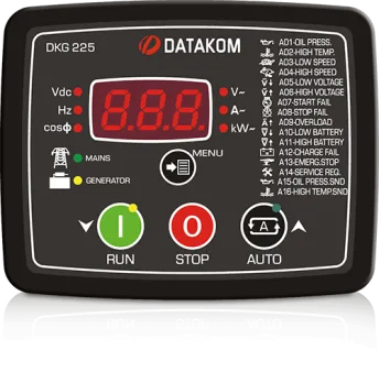 DKG-225 Автозапуск генератора с зарядным устройством