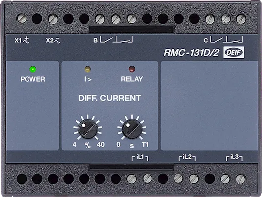 DEIF RMC-131D (реле дифференциальной защиты)