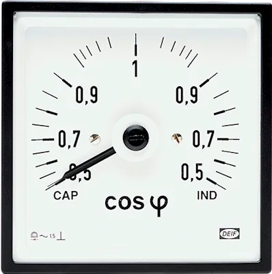 DEIF измеритель коэффициента мощности серии PFQ