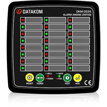 DKM-0224 Сигнализатор аварий, 24 канала, DC