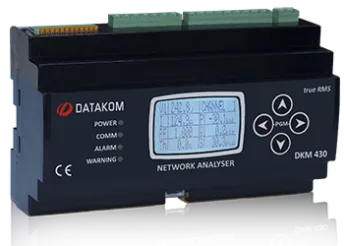 DKM-430-PRO Анализатор сети 30вх ТТ, 24вх пред, 1.9” LCD, RS-485, USB/Device, 2-вх, 2-вых, GPRS, DC