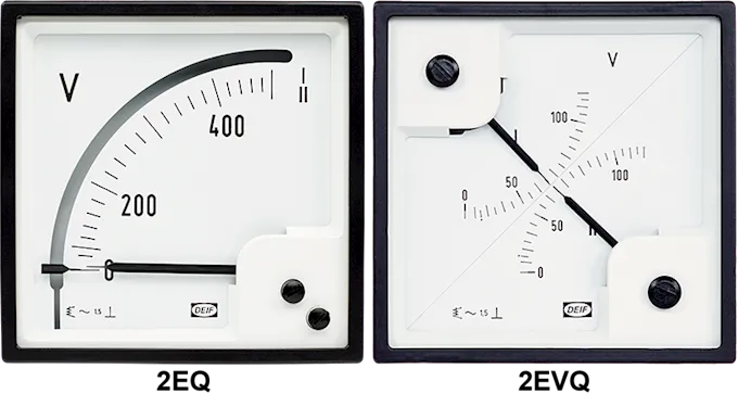 DEIF вольтметры 2EQ, 2EVQ 