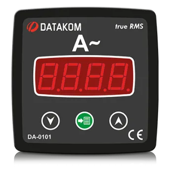 DA-0101 амперметр, 1-фазный, 72х72