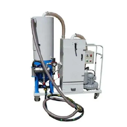 Системы сбора и рекуперации абразива для установок