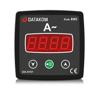 DA-0101 амперметр, 1-фазный 96х96