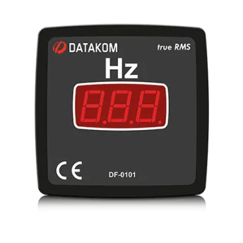 DF-0101 частотомер, 1-фазный, 96x96