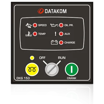 DKG-153 Ручной запуск генератора (Твердотельные выходы 1,2А)