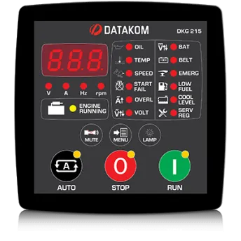 DKG-215 Ручной и удаленный запуск генератора