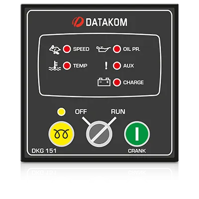 DKG-151 Ручной запуск двигателя (Engine Control)