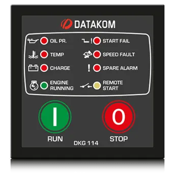 DKG-114 Ручной и удаленный запуск генератора