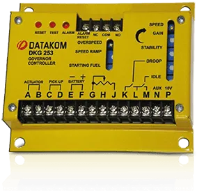 DKG-253 Электронный регулятор оборотов (Вых.акт. 10А)