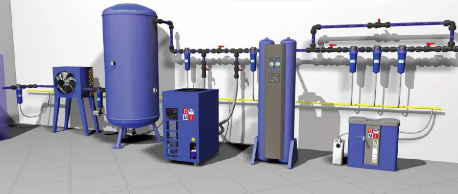 Устройства подготовки сжатого воздуха