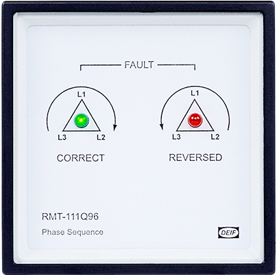 DEIF щитовые приборы контроля чередования фаз RMT