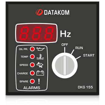 DKG-155 Ручной запуск генератора