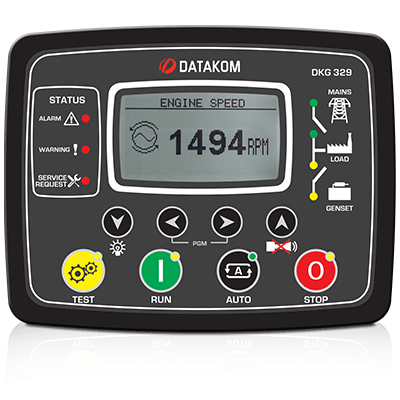 DKG-329 Автоматическое переключение сети с синхроскопом