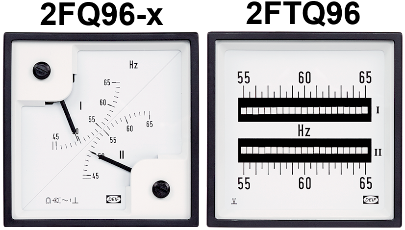 DEIF частотомеры 2FQ, 2FTQ