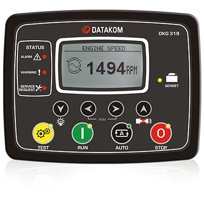 DKG-319 MPU Ручной и удаленный запуск генератора