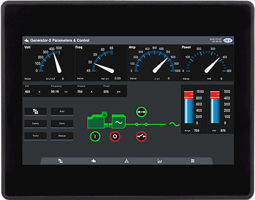 Сенсорные панели для морских судов AGI400 (Размеры экрана 7", 10.1", 15.6", 21.5")