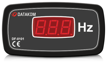 DF-0101 частотомер, 1-фазный, 96x48