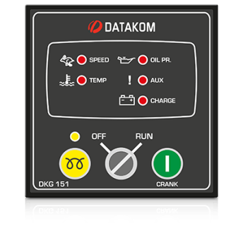DKG-151 Ручной запуск генератора (релейные выходы 10А)