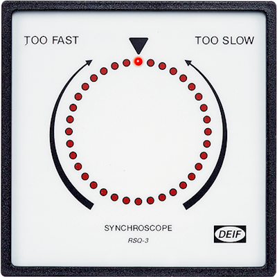 DEIF светодиодные синхроноскопы RSQ