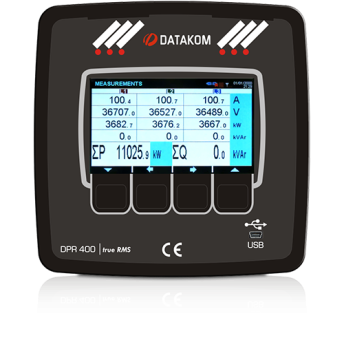 DPR-400 Реле защиты от перегрузки по току, 144x144 мм