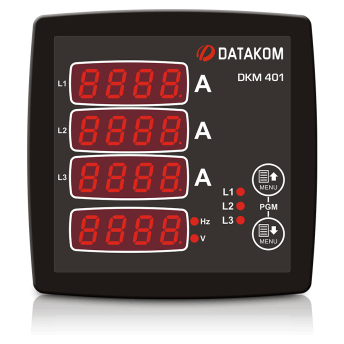 DKM-401 Мультиметр, 96x96мм, AC