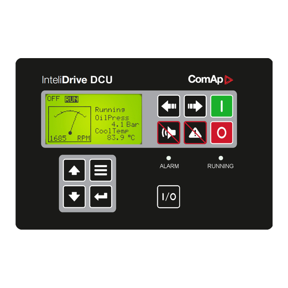 Контроллер двигателя Comap InteliDrive DCU Industrial (ID-DCU, ID2DCUINBAA, ID2DCUINBLA)