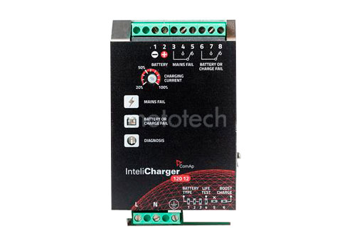 Автоматические зарядные устройства ComAp InteliCharger 60, InteliCharger 72, InteliCharger 120, InteliCharger 240, InteliCharger 480