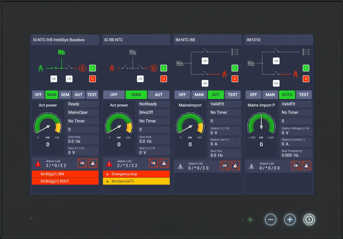 Промышленная панель оператора ComAp InteliVision 13 Touch