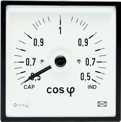 DEIF измеритель коэффициента мощности серии PFQ