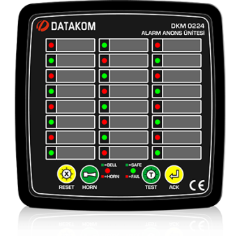 DKM-0224 Сигнализатор аварий, 24 канала, AC