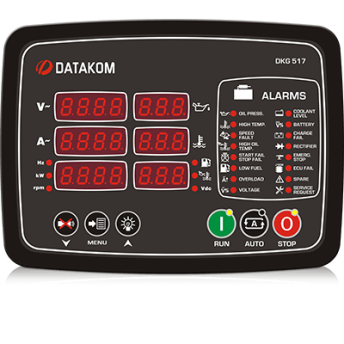 DKG-517 MPU Ручной и удаленный запуск генератора