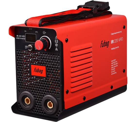 Fubag IR 220 VRD, сварочный ток 220 А, рабочее напряжение 150-240 В